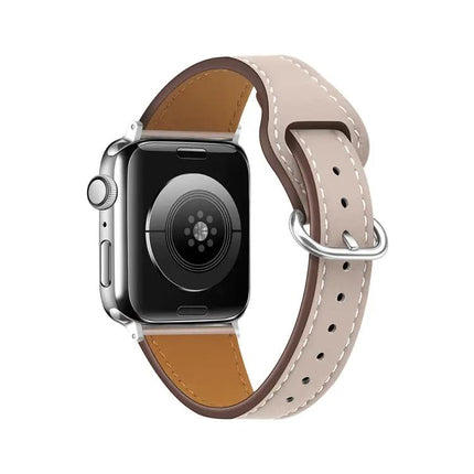 Leather Watch Band For Apple Watch Ultra 49mm 45mm 44mm