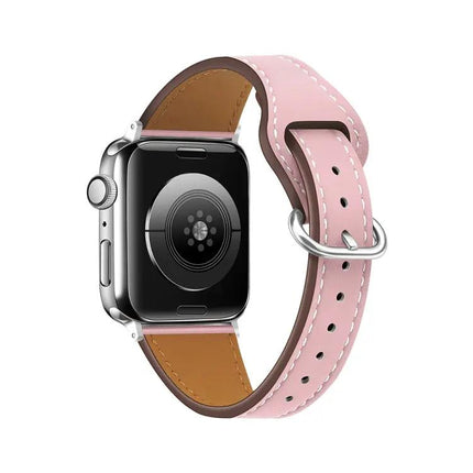 Leather Small Waist Watch Band For Apple Watch 38-41mm