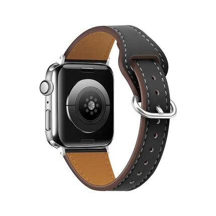 Leather Small Waist Watch Band For Apple Watch 38-41mm