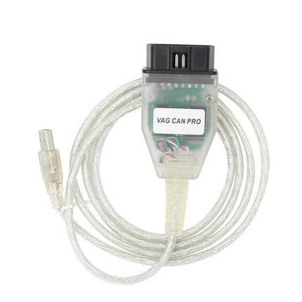 VCP CAN PRO Diagnostic Cable for Volkswagen and Audi - clear USB OBD2 cable for Golf VII and Audi A4 diagnostics, coding and software updates