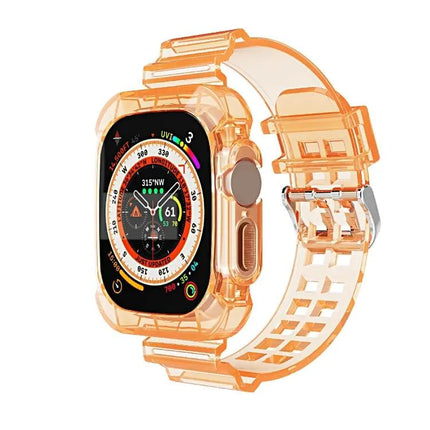 Transparent TPU Integrated Band For Apple Watch Ultra 49mm