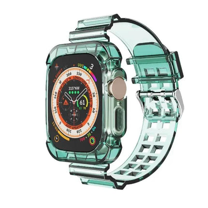 Transparent TPU Integrated Band For Apple Watch Ultra 49mm
