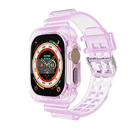 Transparent TPU Integrated Band For Apple Watch Ultra 49mm