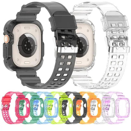 Transparent TPU Integrated Band For Apple Watch Ultra 49mm
