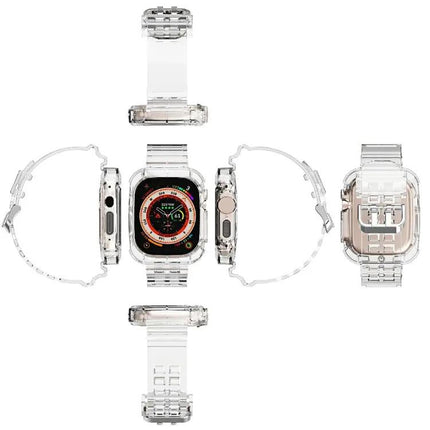Transparent TPU Integrated Band For Apple Watch Ultra 49mm