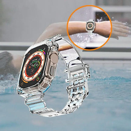 Transparent TPU Integrated Band For Apple Watch Ultra 49mm