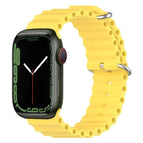 For Apple Watch Series 8&7 41mm / SE 2&6&SE&5&4 40mm / Yellow