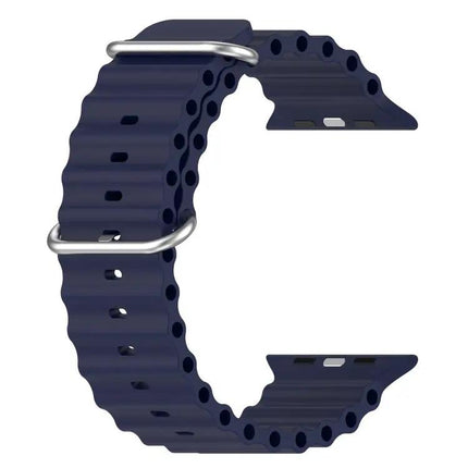 Ocean Silicone Apple Watch Band 38/40/41/42mm Adjustable