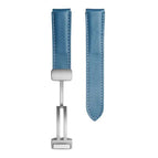 Silver Buckle / Blue