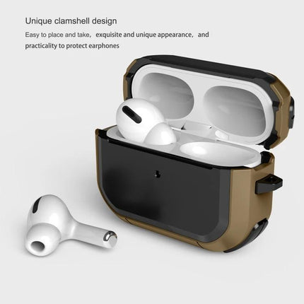 Daily Protective Case for Earphones During Commutes — dustproof clamshell case attached to bag for clean, ready-to-use earbuds