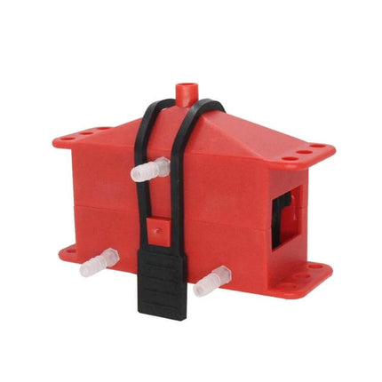 Motorcycle Chain Cleaning Kit For Chains And Sprockets red applicator tool for precise chain cleaning and lubrication, reduces fling and protects sprockets