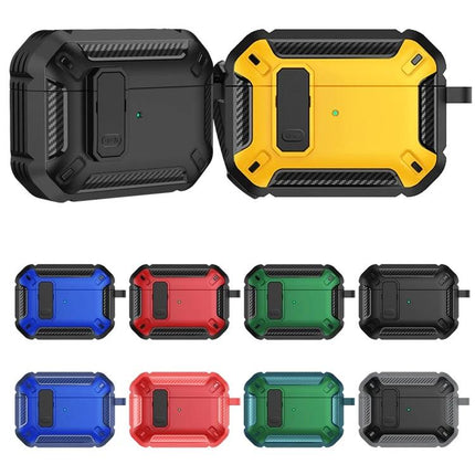 Practical Protective Case for Earphones During Daily Activities - rugged 360-degree slim hard-shell case in multiple colors protecting earphones from drops and scratches