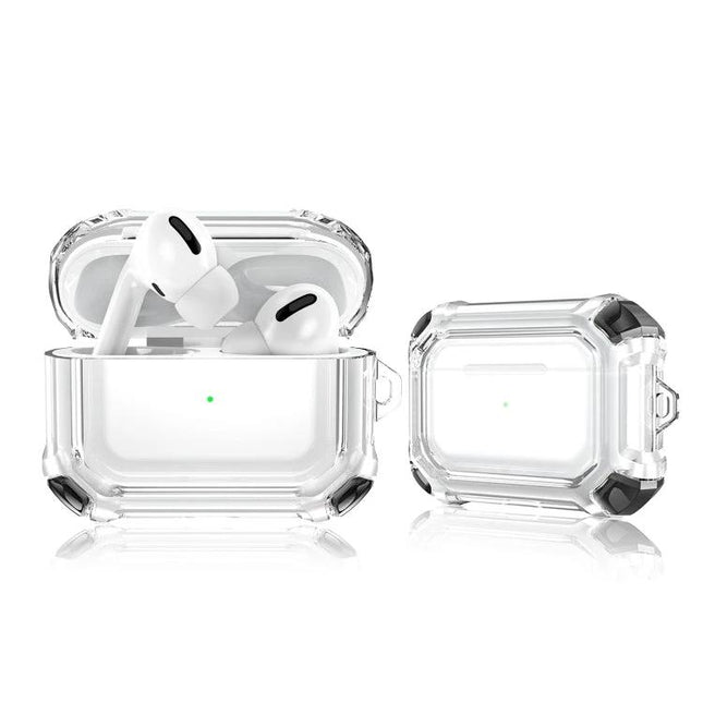 Stylish Protective Case for Your Earphones in Daily Use - clear shockproof slim cover for earbuds, commuting and gym protection