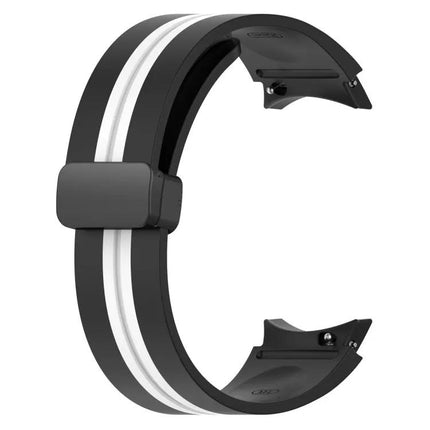 Two-Color Silicone Stripe Band For Samsung Galaxy Watch5 Pro