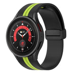 For Samsung Galaxy Watch5 Pro / Black Lime Green