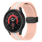 For Samsung Galaxy Watch5 Pro / Pink White