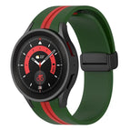 For Samsung Galaxy Watch5 Pro / Army Green Red