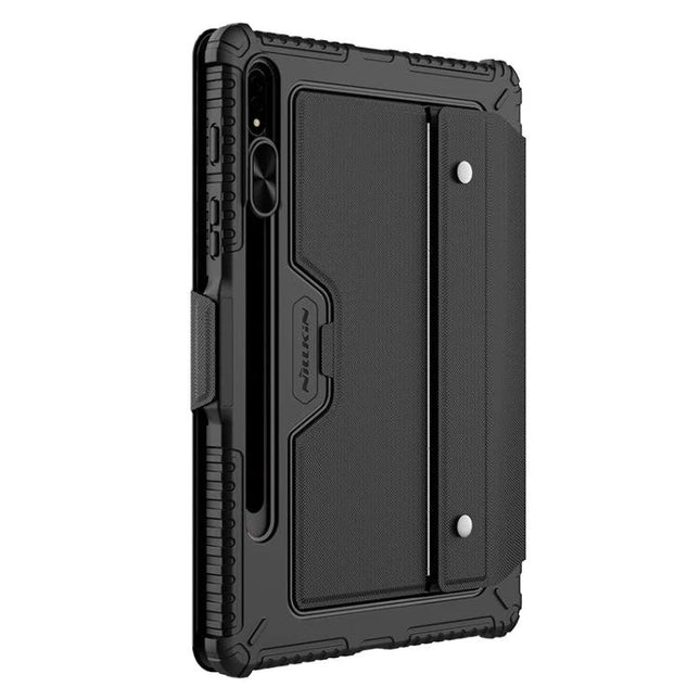 Nillkin Bumper Combo Keyboard Case for Samsung Galaxy Tab S8 rugged protective keyboard folio with kickstand for students and professionals