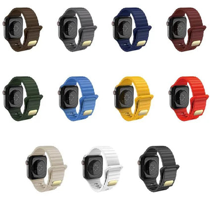 Breathable Silicone Replacement Bands Compatible Apple Watch
