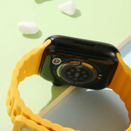 Breathable Silicone Replacement Bands Compatible Apple Watch