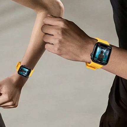 Breathable Silicone Replacement Bands Compatible Apple Watch
