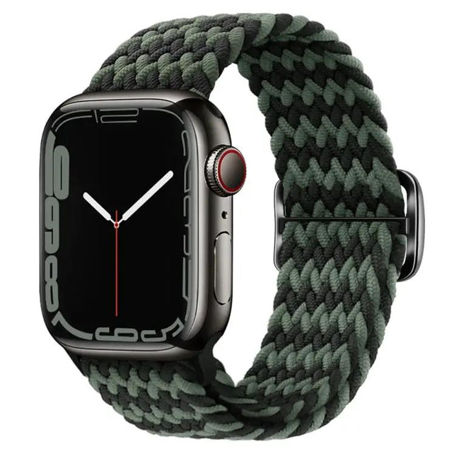 Braided Nylon Buckle Watch Band 22mm For Apple Watch | Syndmart