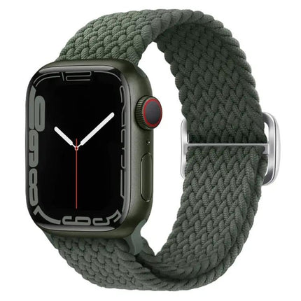 Braided Nylon Buckle Watch Band 22mm For Apple Watch