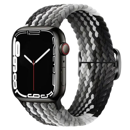 Braided Nylon Buckle Watch Band 22mm For Apple Watch