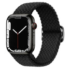 For Apple Watch Ultra 49mm / Series 8&7 45mm / SE 2&6&SE&5&4 44mm / 3&2&1 42mm / Black