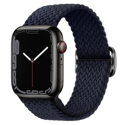 Braided Nylon Buckle Watch Band 22mm For Apple Watch