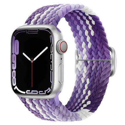 Braided Nylon Buckle Watch Band 22mm For Apple Watch