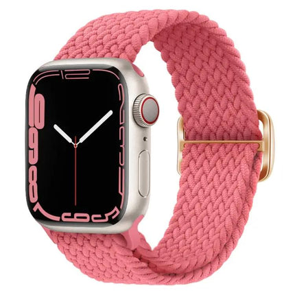 Braided Nylon Buckle Watch Band 22mm For Apple Watch