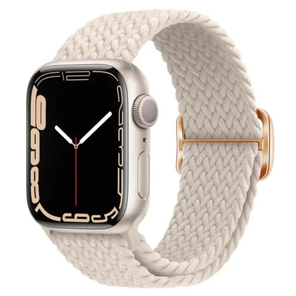 Braided Nylon Buckle Watch Band 22mm For Apple Watch