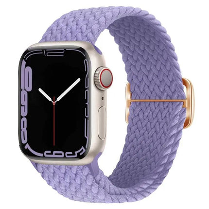 Braided Nylon Buckle Watch Band 22mm For Apple Watch