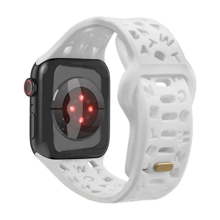 Silicone Watch Band For Apple Watch 38/40/41/42/44/45/49mm
