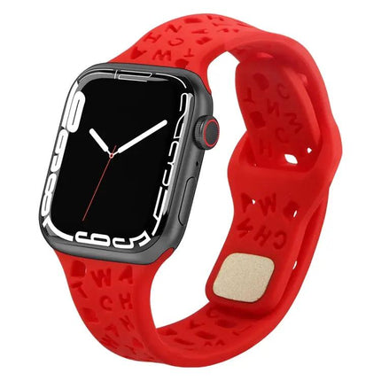 Silicone Watch Band For Apple Watch 38/40/41/42/44/45/49mm