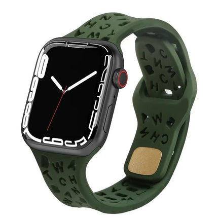 Silicone Watch Band For Apple Watch 38/40/41/42/44/45/49mm