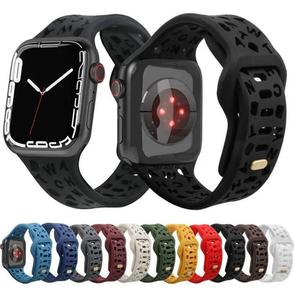 Silicone Watch Band For Apple Watch 38/40/41/42/44/45/49mm