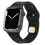 For Apple Watch Series 8&7 41mm / SE 2&6&SE&5&4 40mm / 3&2&1 38mm / Black