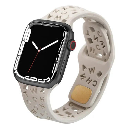 Silicone Watch Band For Apple Watch 38/40/41/42/44/45/49mm