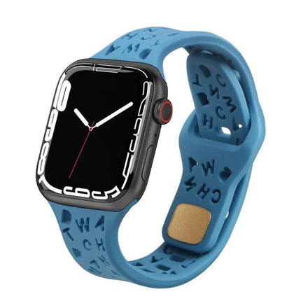 Silicone Watch Band For Apple Watch 38/40/41/42/44/45/49mm