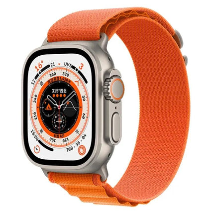 Nylon Adjustable Watch Band Compatible With Apple Watch 49mm