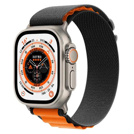 Nylon Adjustable Watch Band Compatible With Apple Watch 49mm