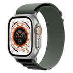 For Apple Watch Ultra 49mm / Black+green