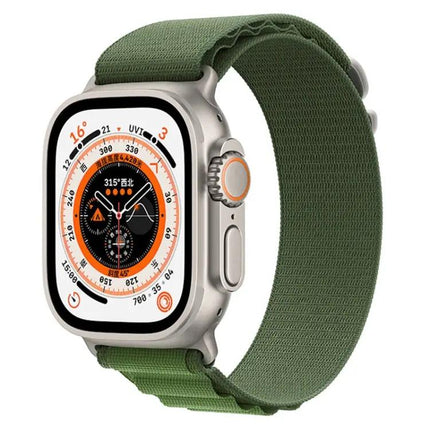 Nylon Adjustable Watch Band Compatible With Apple Watch 49mm