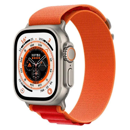 Nylon Adjustable Watch Band Compatible With Apple Watch 49mm