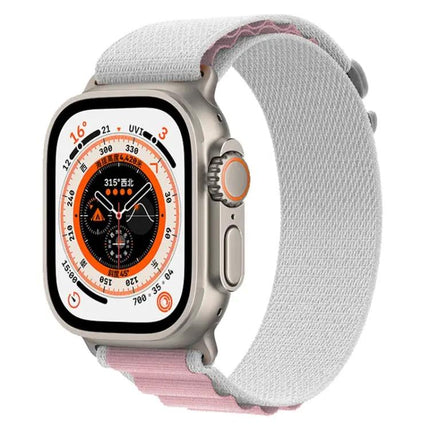 Nylon Adjustable Watch Band Compatible With Apple Watch 49mm