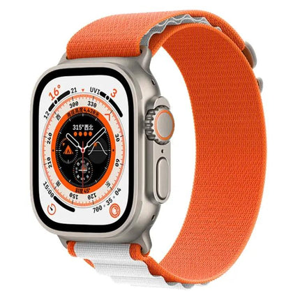 Nylon Adjustable Watch Band Compatible With Apple Watch 49mm