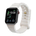 For Apple Watch Ultra 49mm / Series 8&7 45mm / SE 2&6&SE&5&4 44mm / 3&2&1 42mm / White