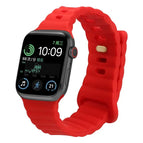 For Apple Watch Ultra 49mm / Series 8&7 45mm / SE 2&6&SE&5&4 44mm / 3&2&1 42mm / Red